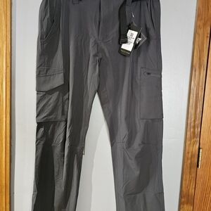 Men's Charcoal Cargo Pants